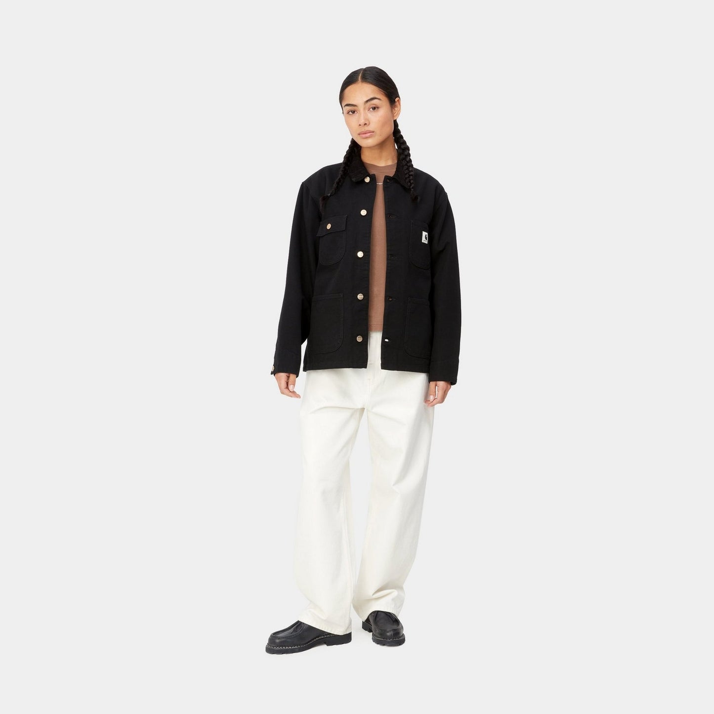 Women's OG Michigan Coat (Spring) | Black (rinsed)