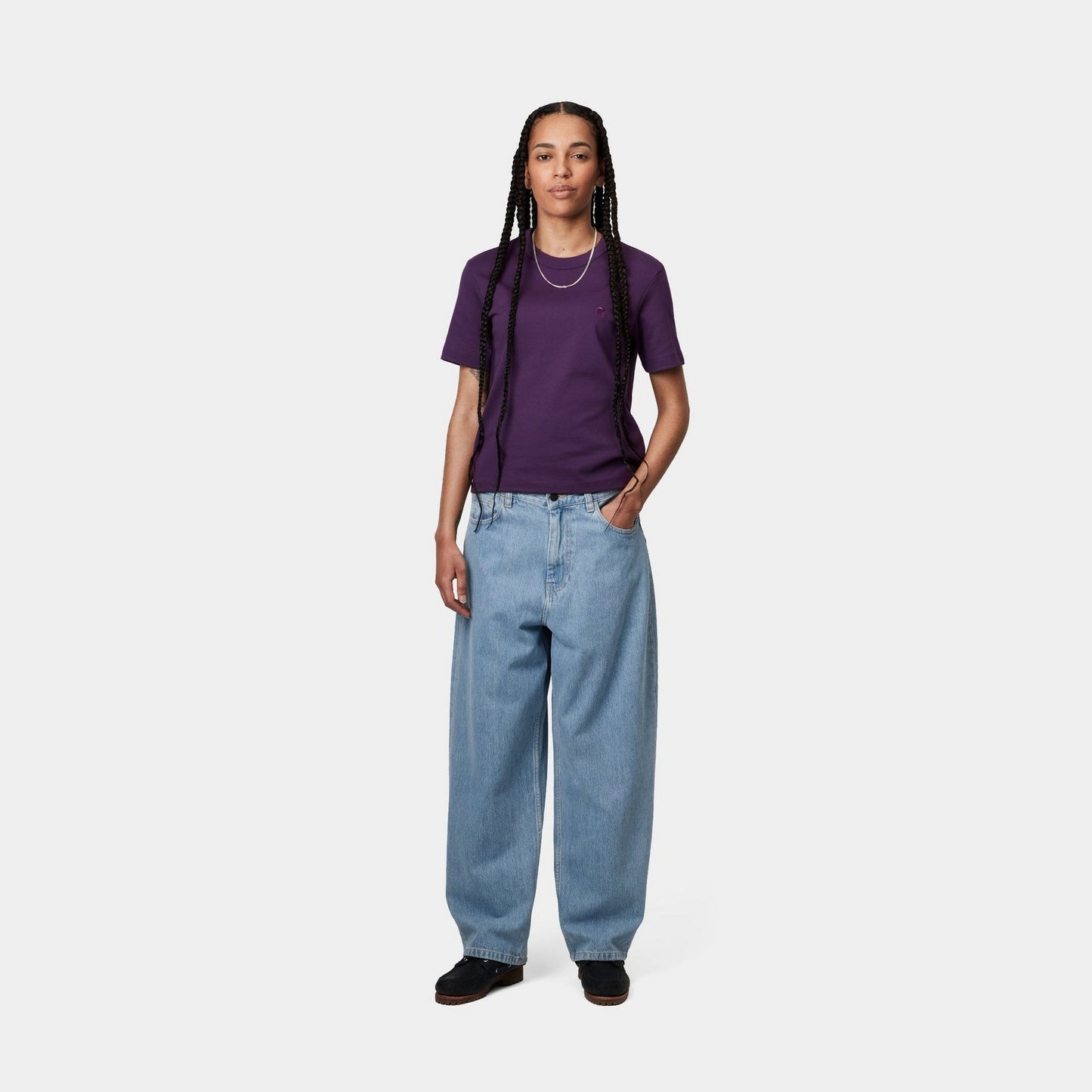 Women's Brandon Pant | Blue (stone bleached)