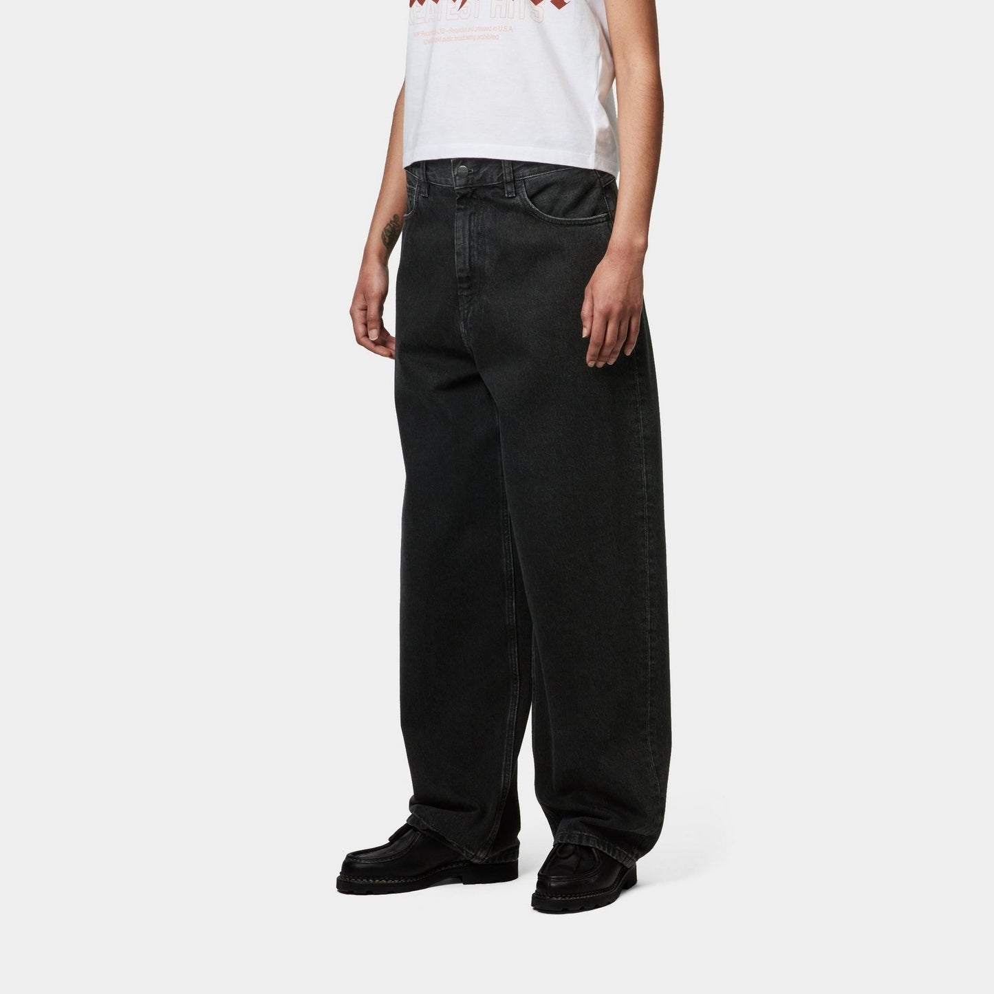 Women's Brandon Pant | Black (stone washed)