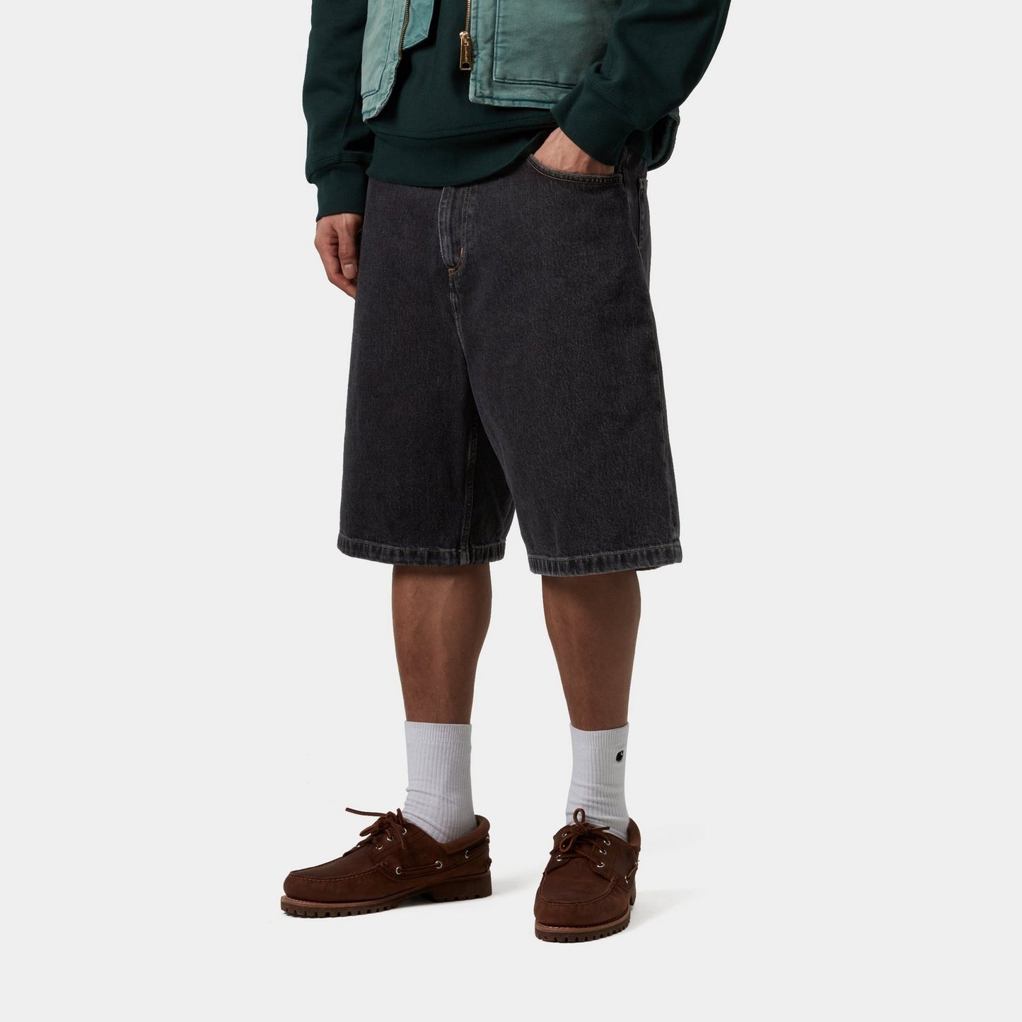 Brandon Short | Black (stone washed)