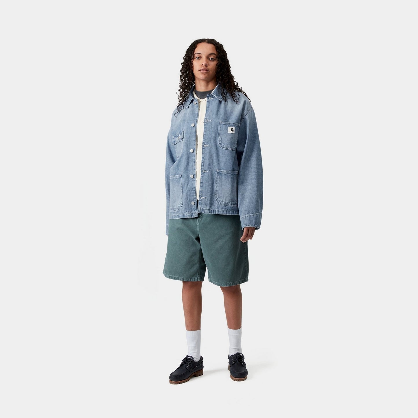 Women's OG Michigan Coat (Spring) - Denim | Blue (light true washed)