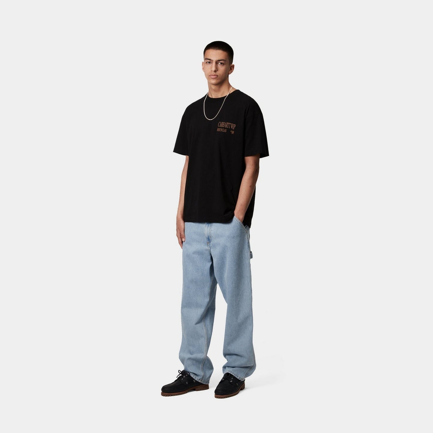 Single Knee Pant - Denim | Blue (heavy stone bleached)