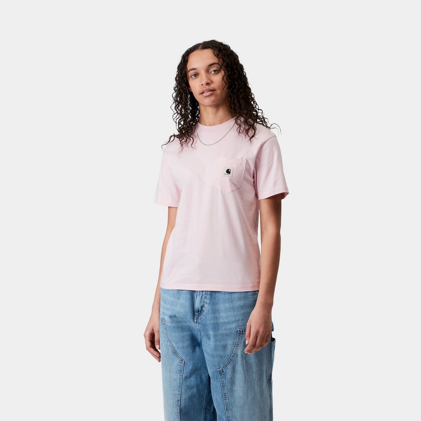 Women's Pocket T-Shirt | Air Pink