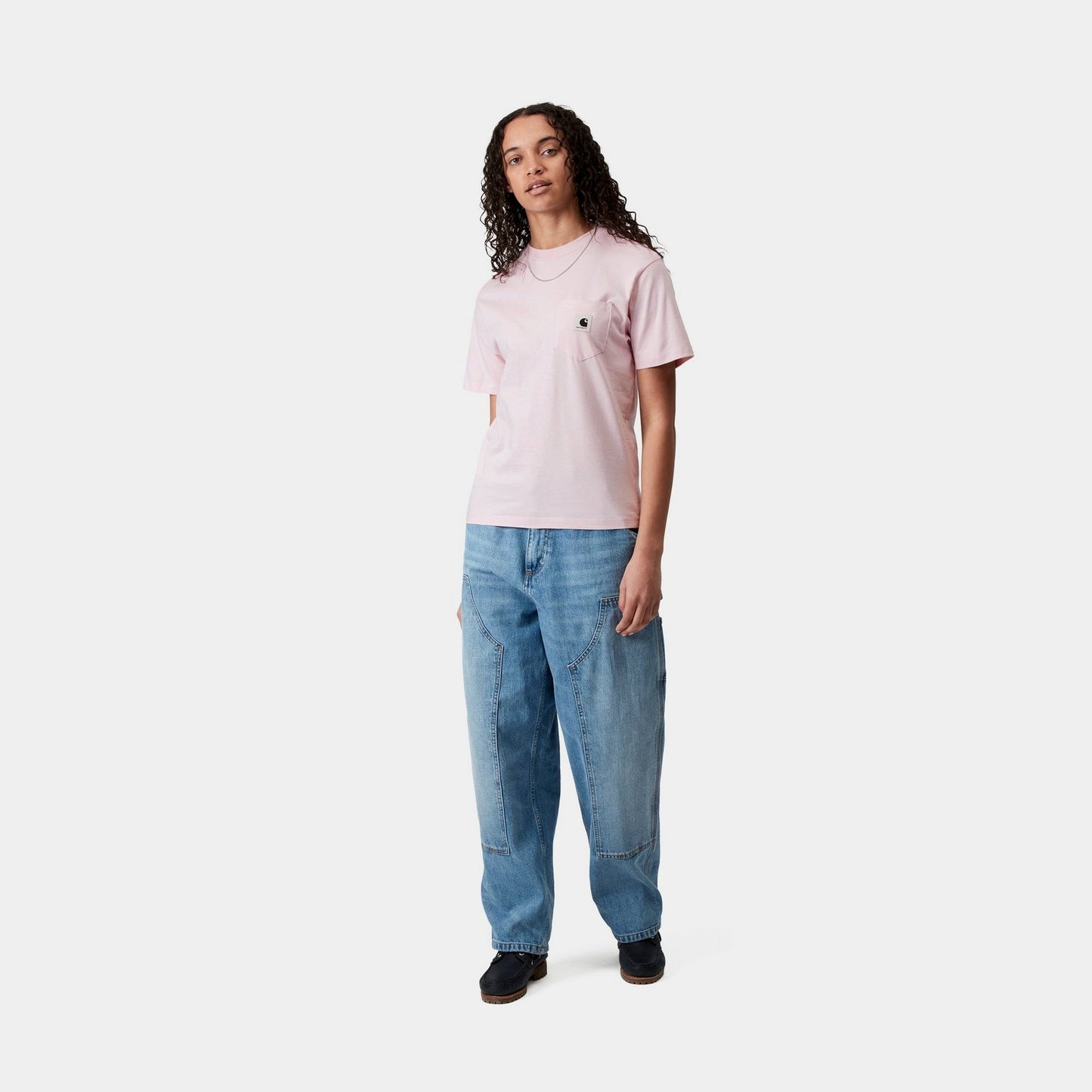 Women's Pocket T-Shirt | Air Pink