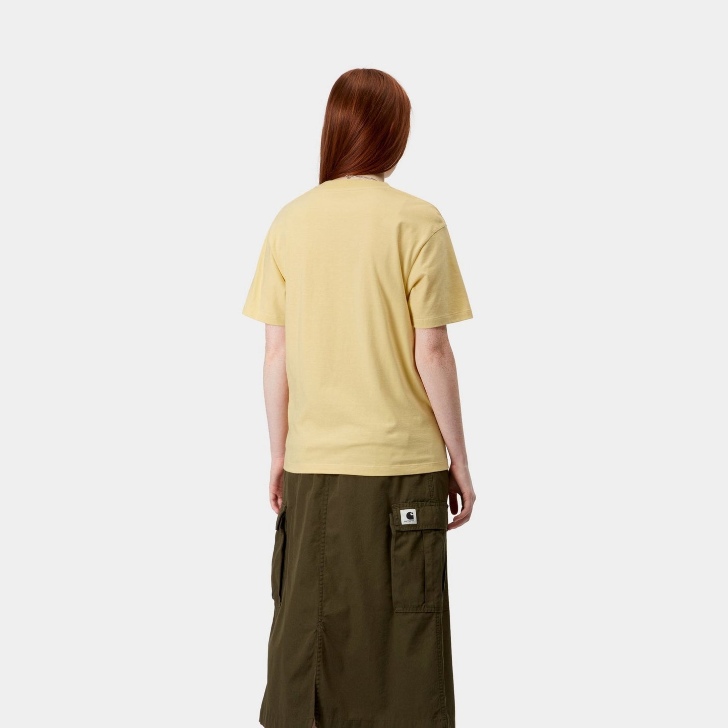 Women's Pocket T-Shirt | Air Yellow