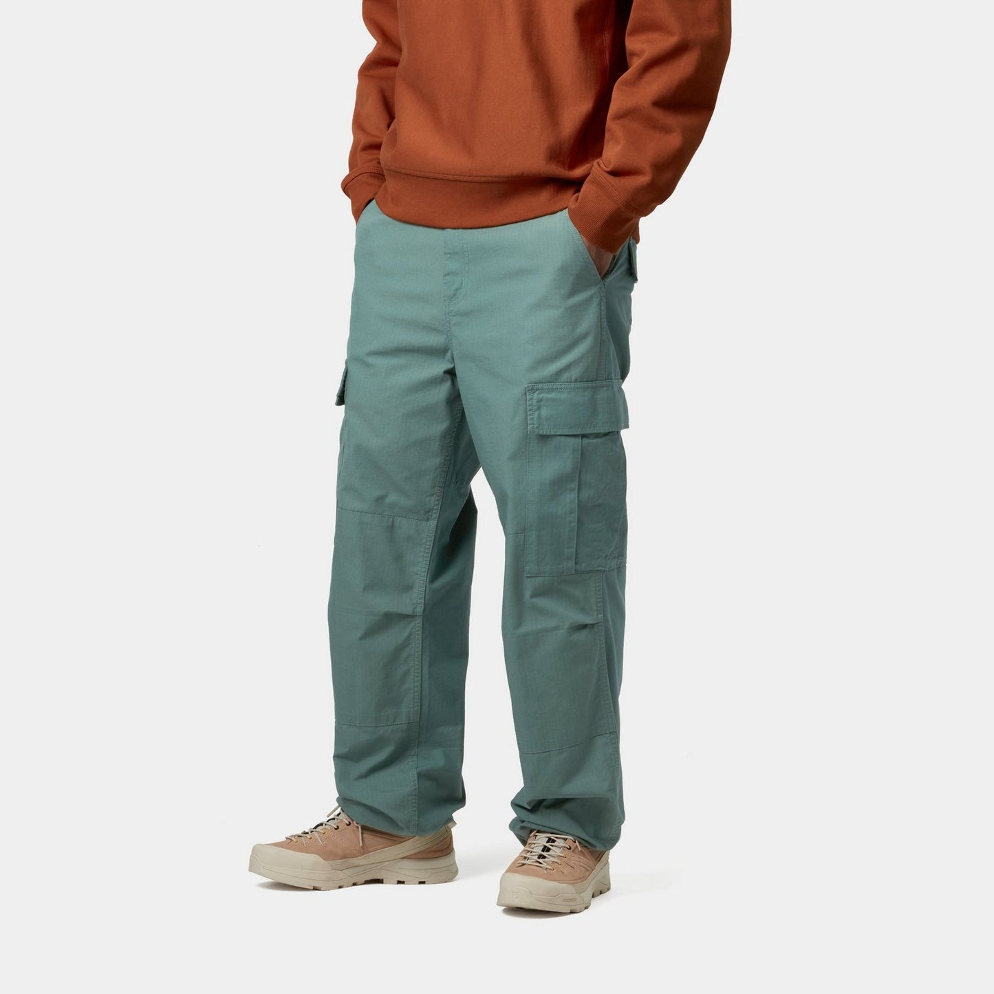 Regular Cargo Pant | Silver Pine
