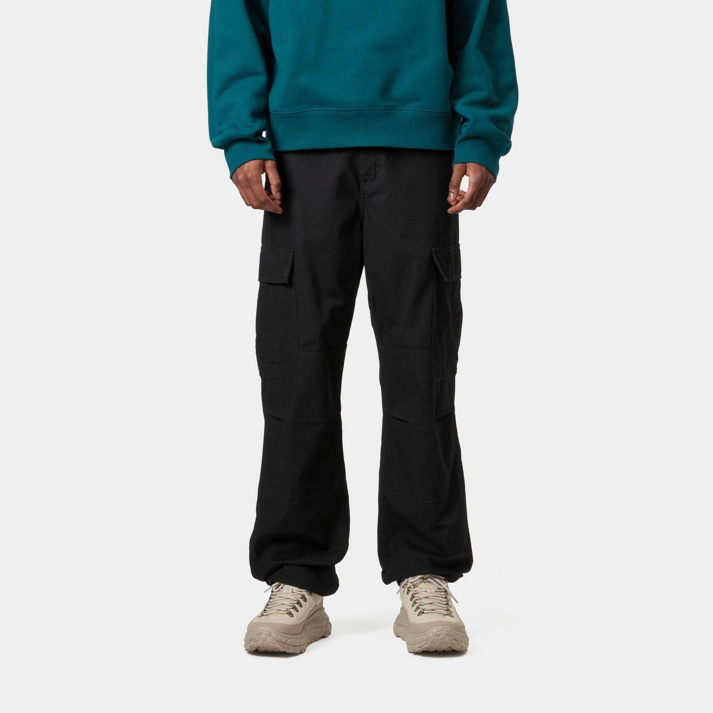 Regular Cargo Pant | Black