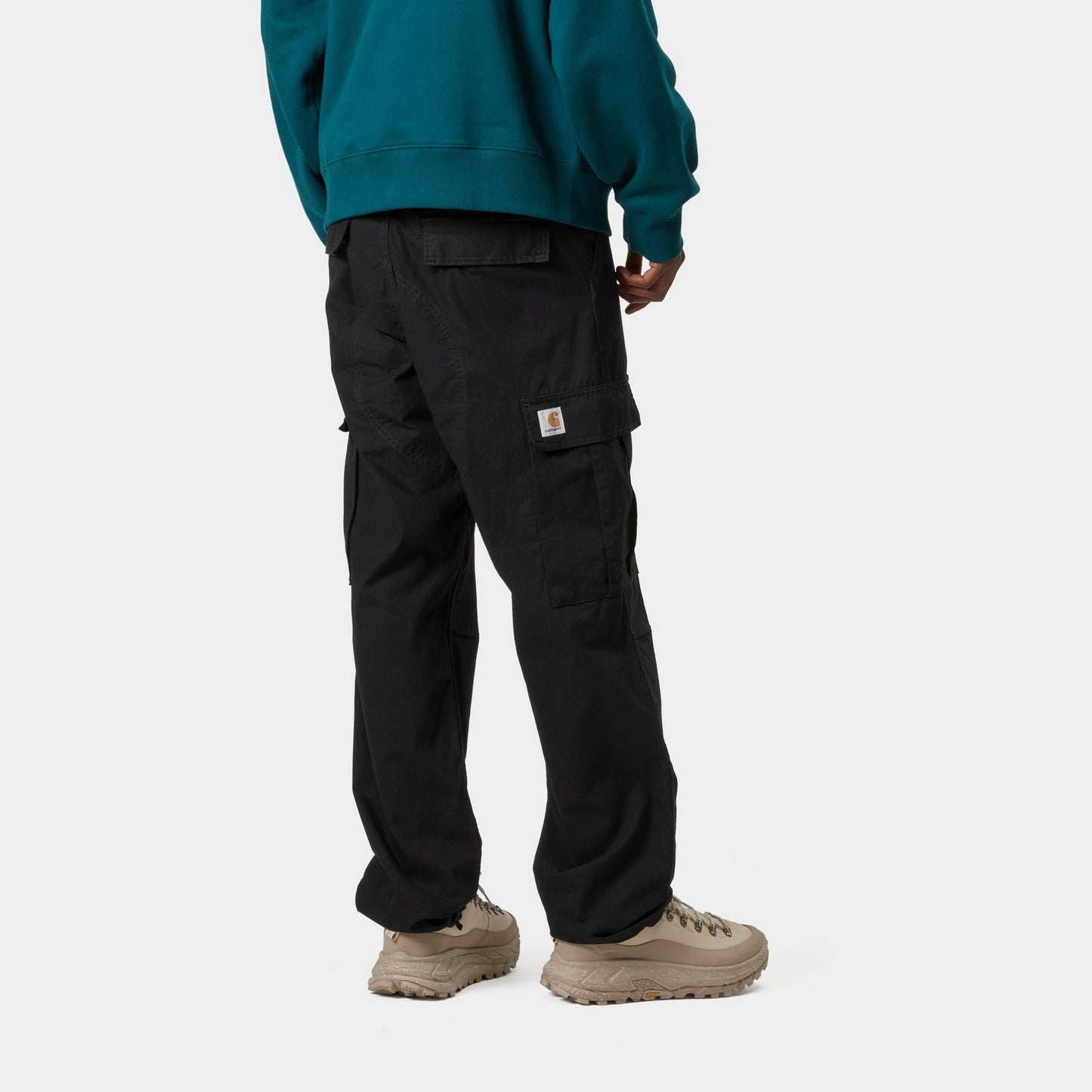 Regular Cargo Pant | Black