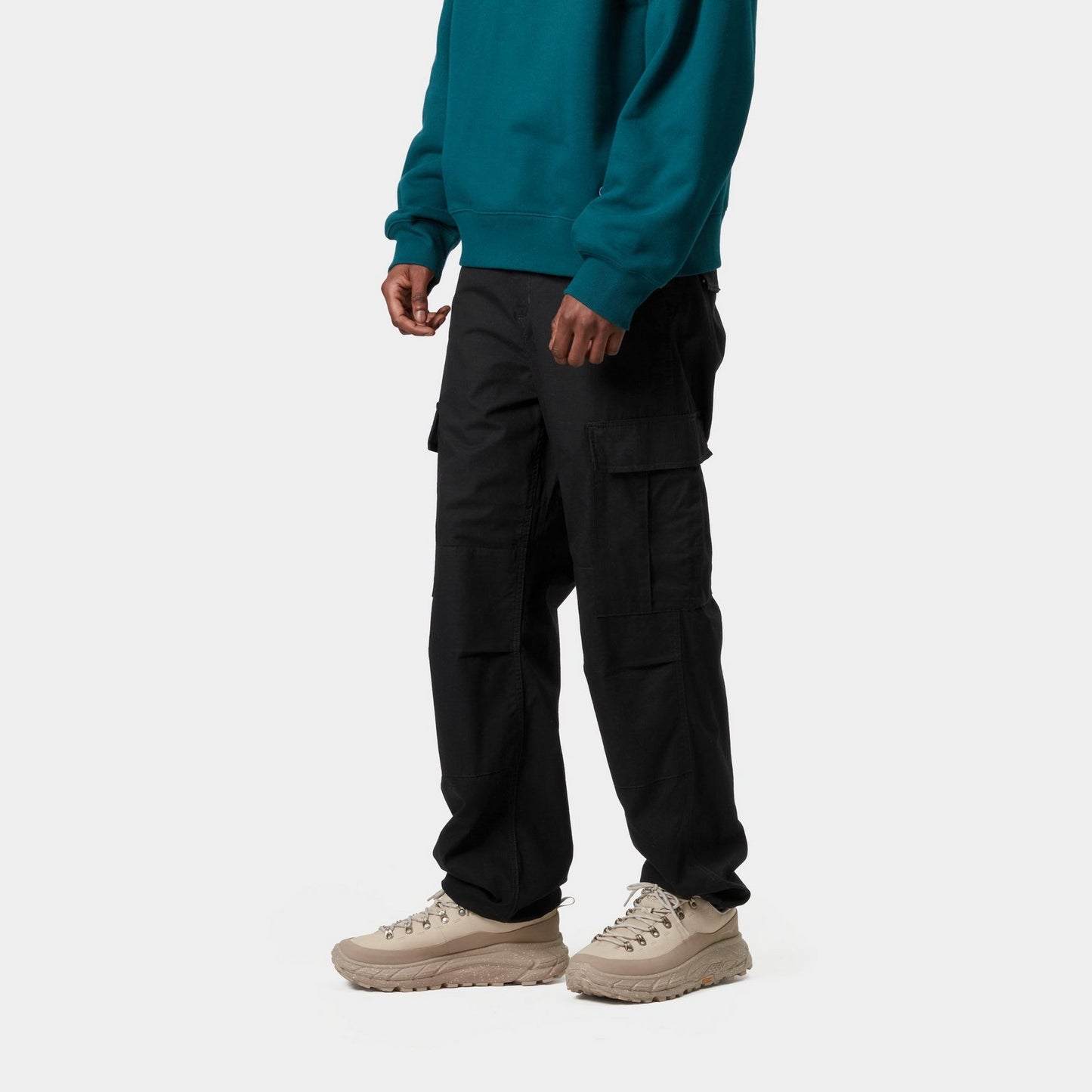 Regular Cargo Pant | Black