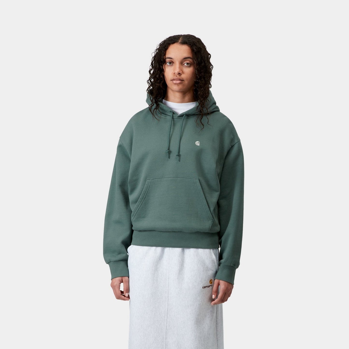 Hooded Casey Sweatshirt | Silver Pine