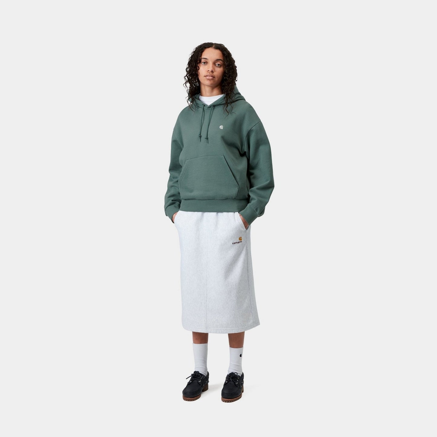 Hooded Casey Sweatshirt | Silver Pine
