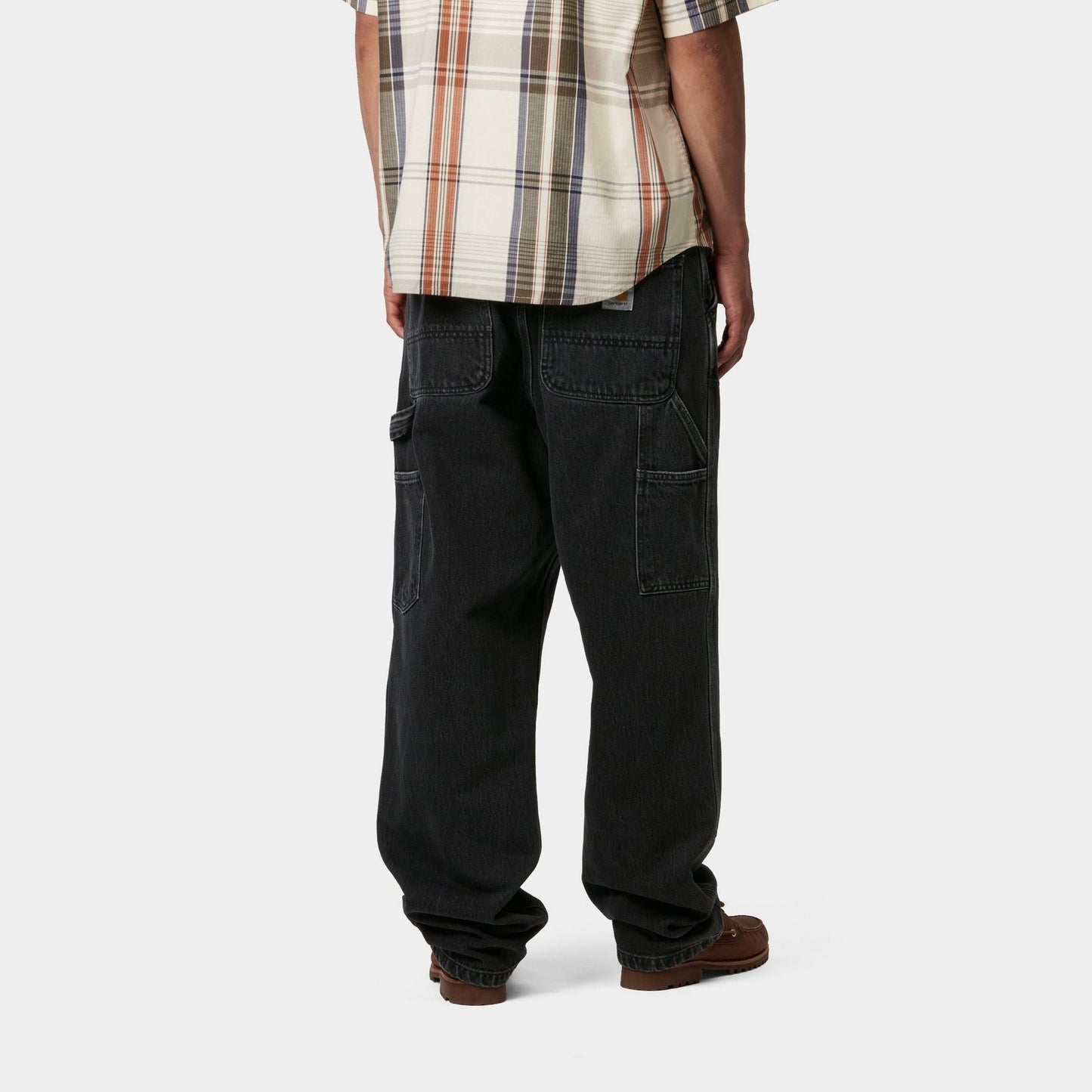 Double Knee Pant - Denim | Black (stone washed)