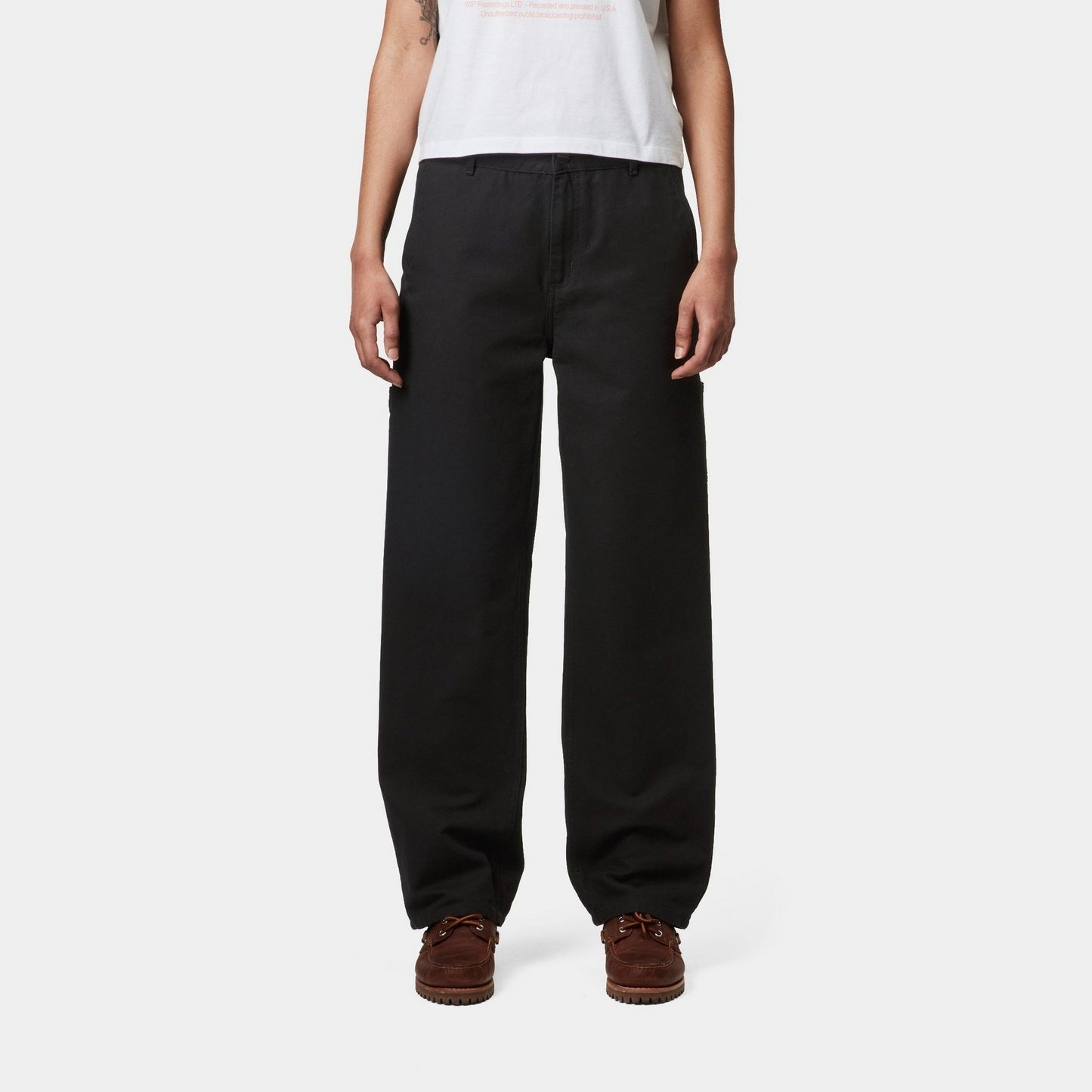 Pierce Pant Straight - Canvas | Black