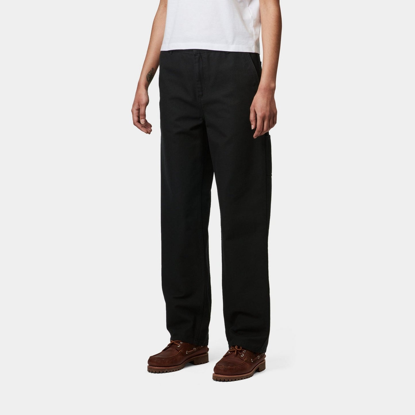 Pierce Pant Straight - Canvas | Black