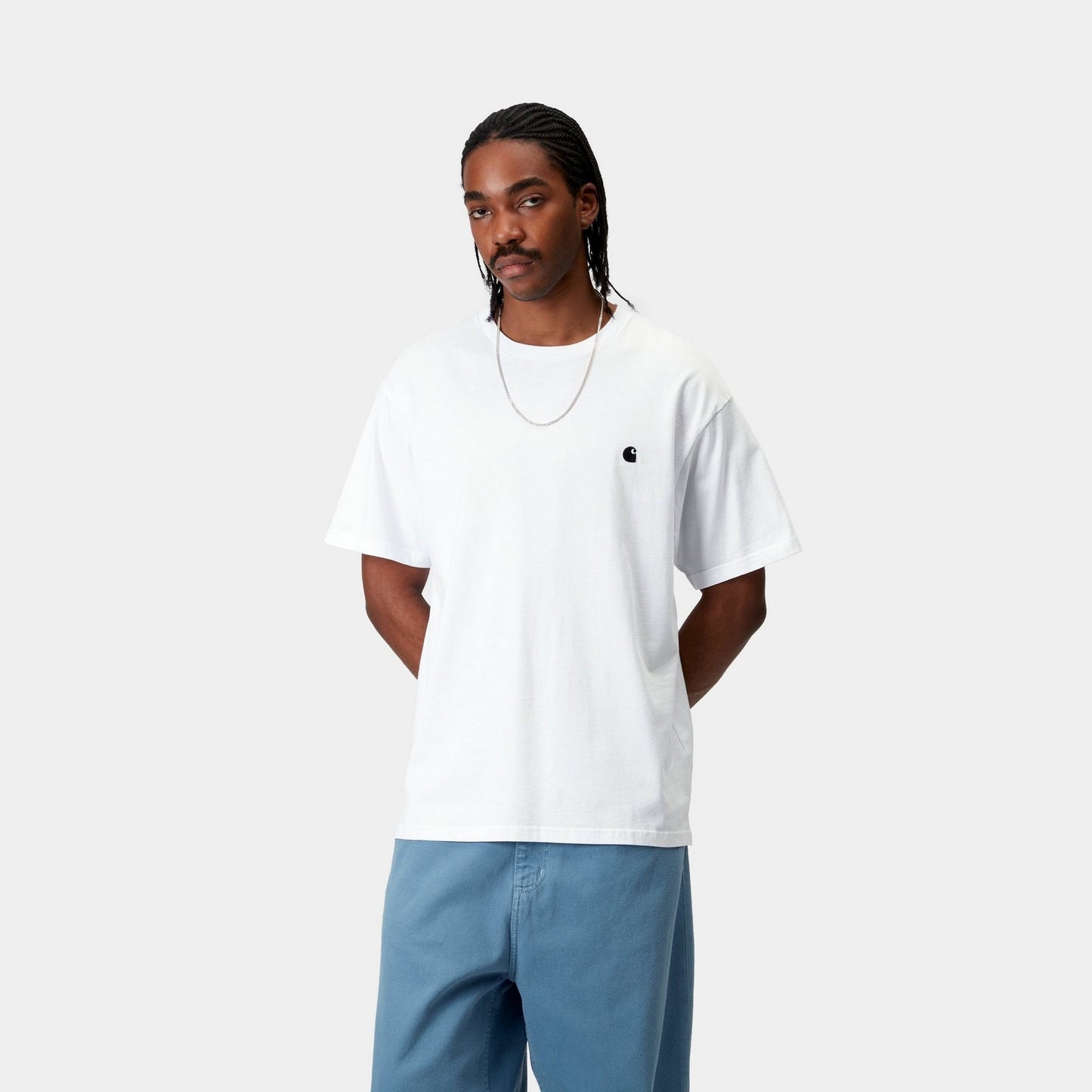 Madison T-Shirt | White / Black