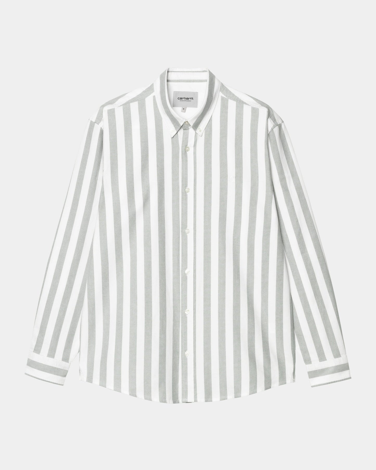 Dillion Stripe Shirt | Park / White