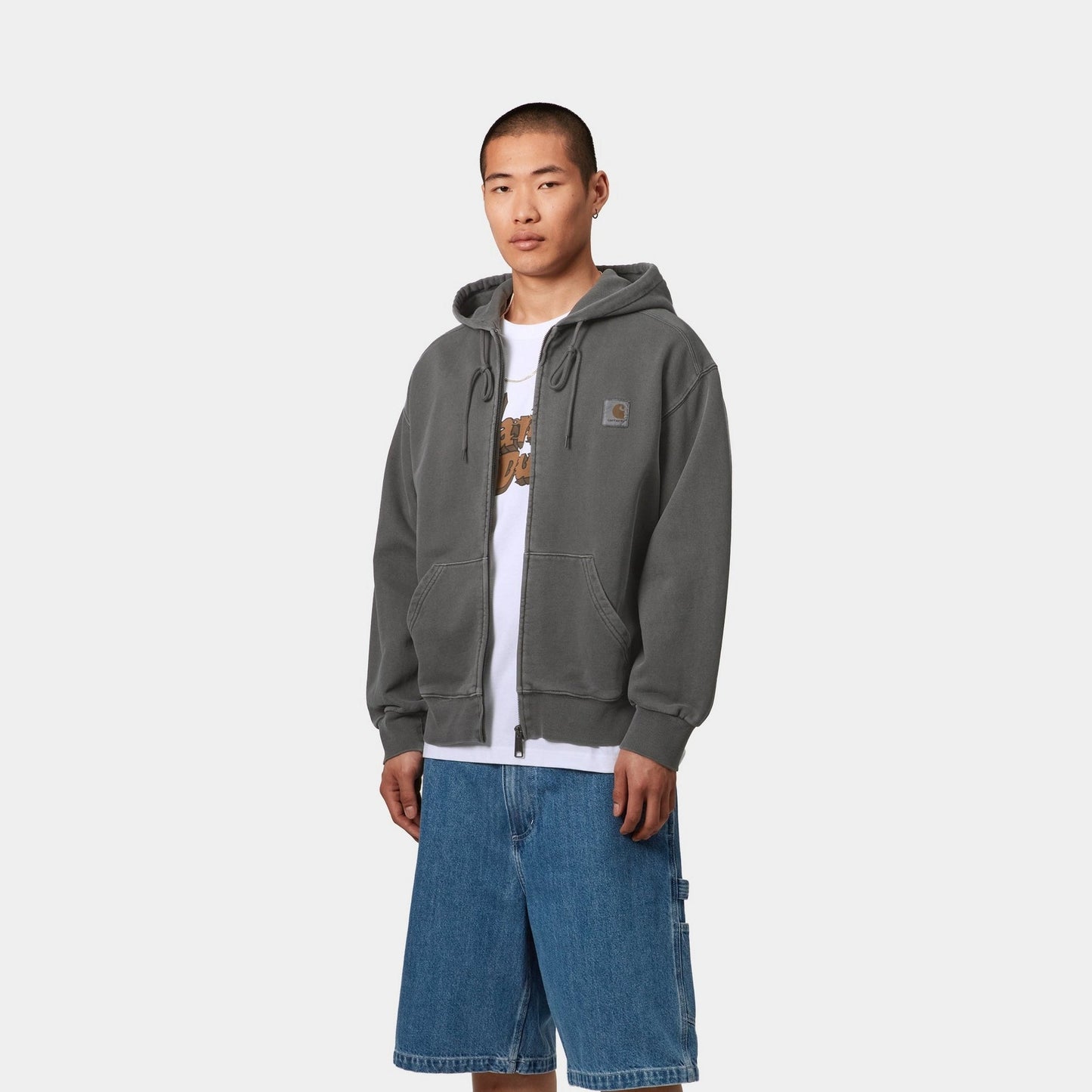 Hooded Nelson Jacket | Graphite