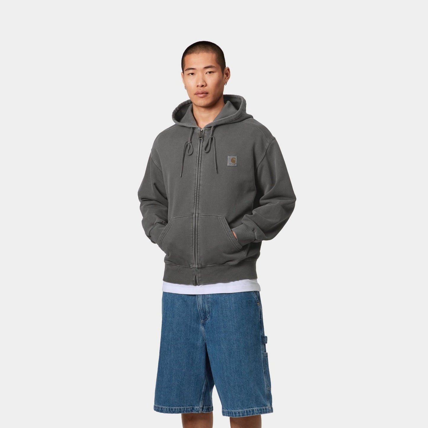 Hooded Nelson Jacket | Graphite