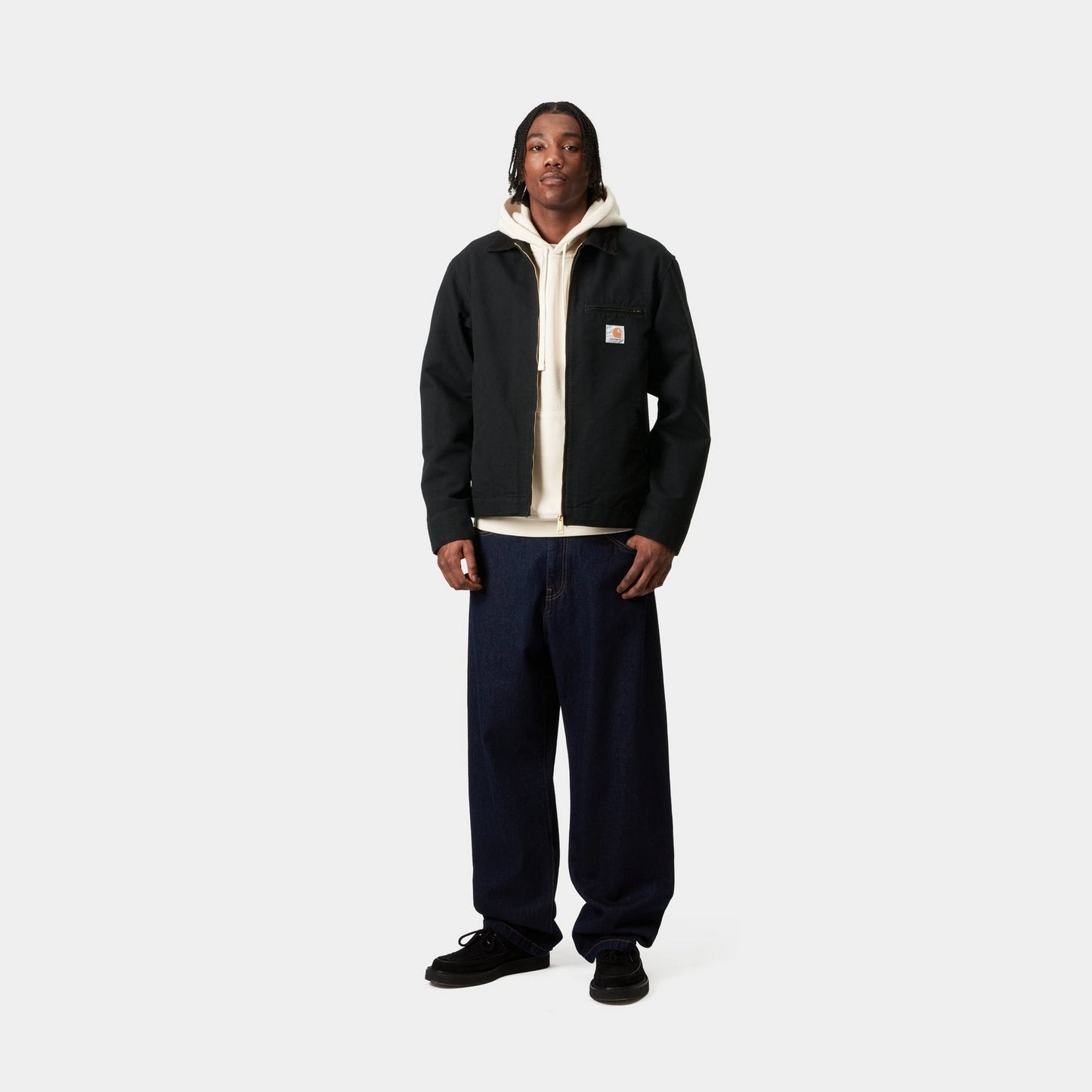 Detroit Jacket (Spring) | Black (rinsed)