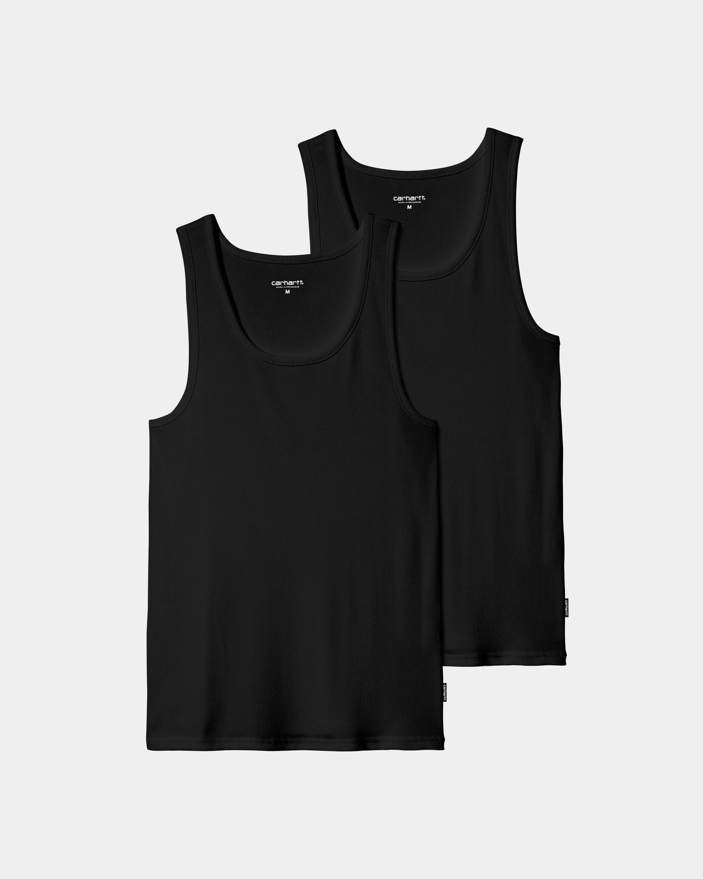 A-Shirt (2 Pack) | Black + Black