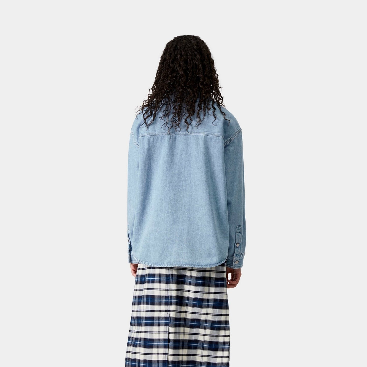 Alta Shirt Jacket | Blue (stone bleached)