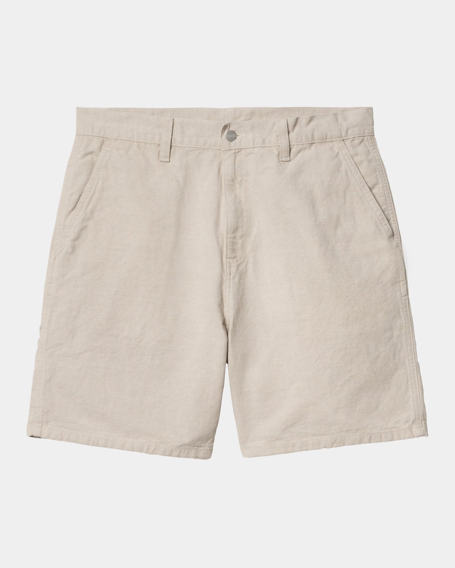 Walter Linen Single Knee Short | Natural