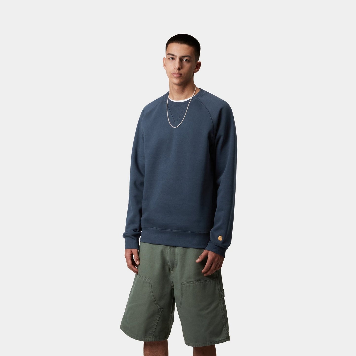 Chase Sweatshirt | Dusky Blue