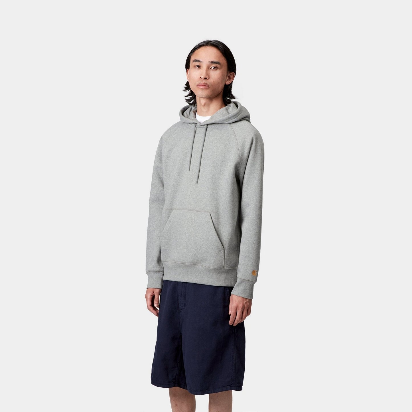 Hooded Chase Sweatshirt | Grey Heather