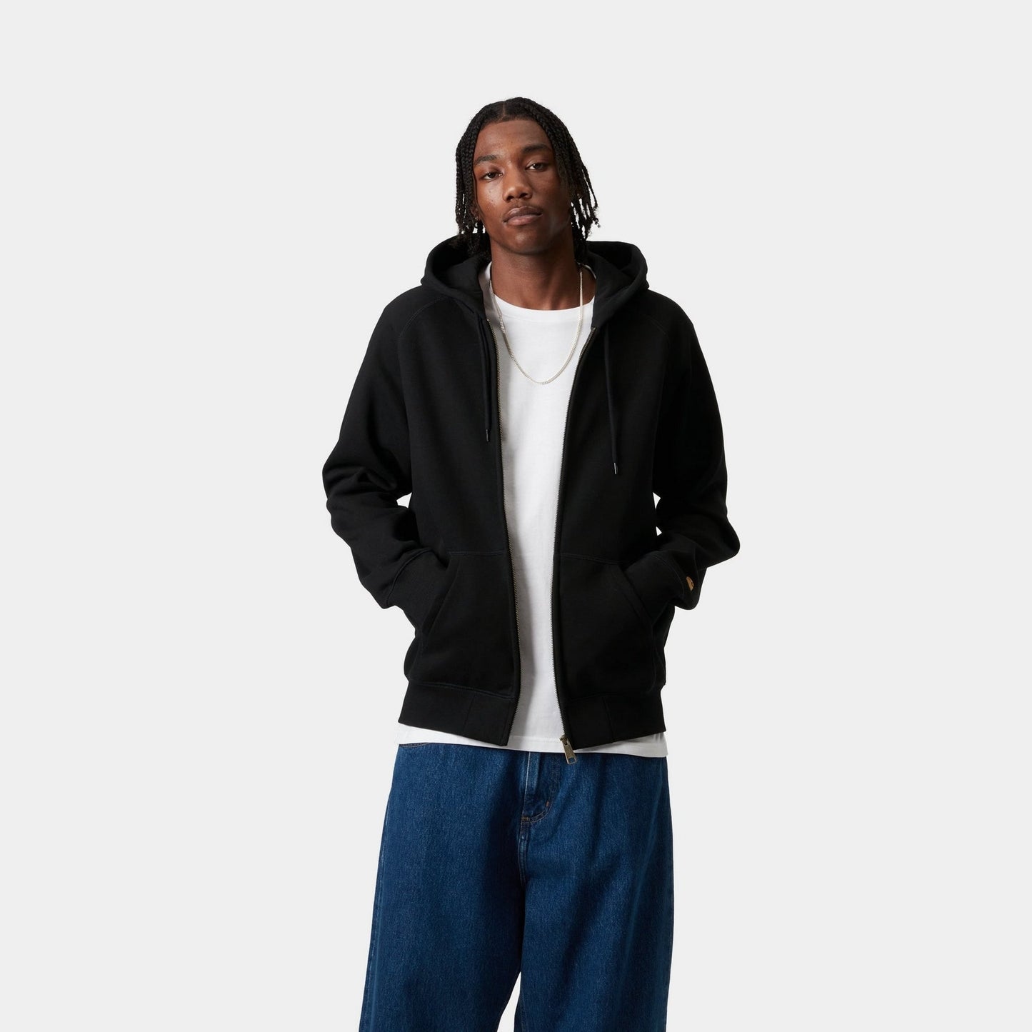 Hooded Chase Jacket | Black