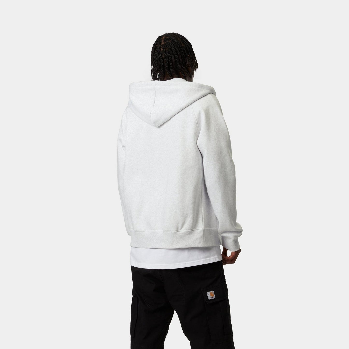 Hooded Chase Jacket | Ash Heather