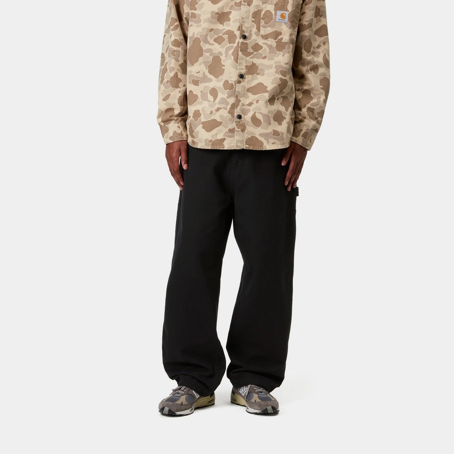 OG Single Knee Pant - Canvas | Black (stone washed)