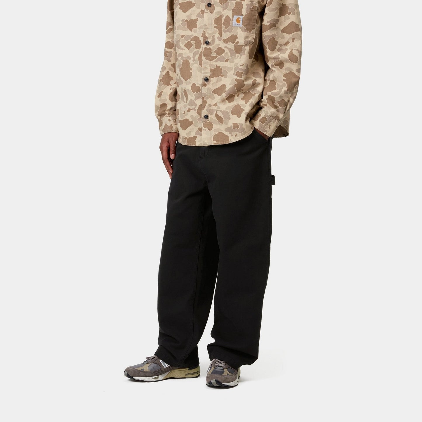 OG Single Knee Pant - Canvas | Black (stone washed)