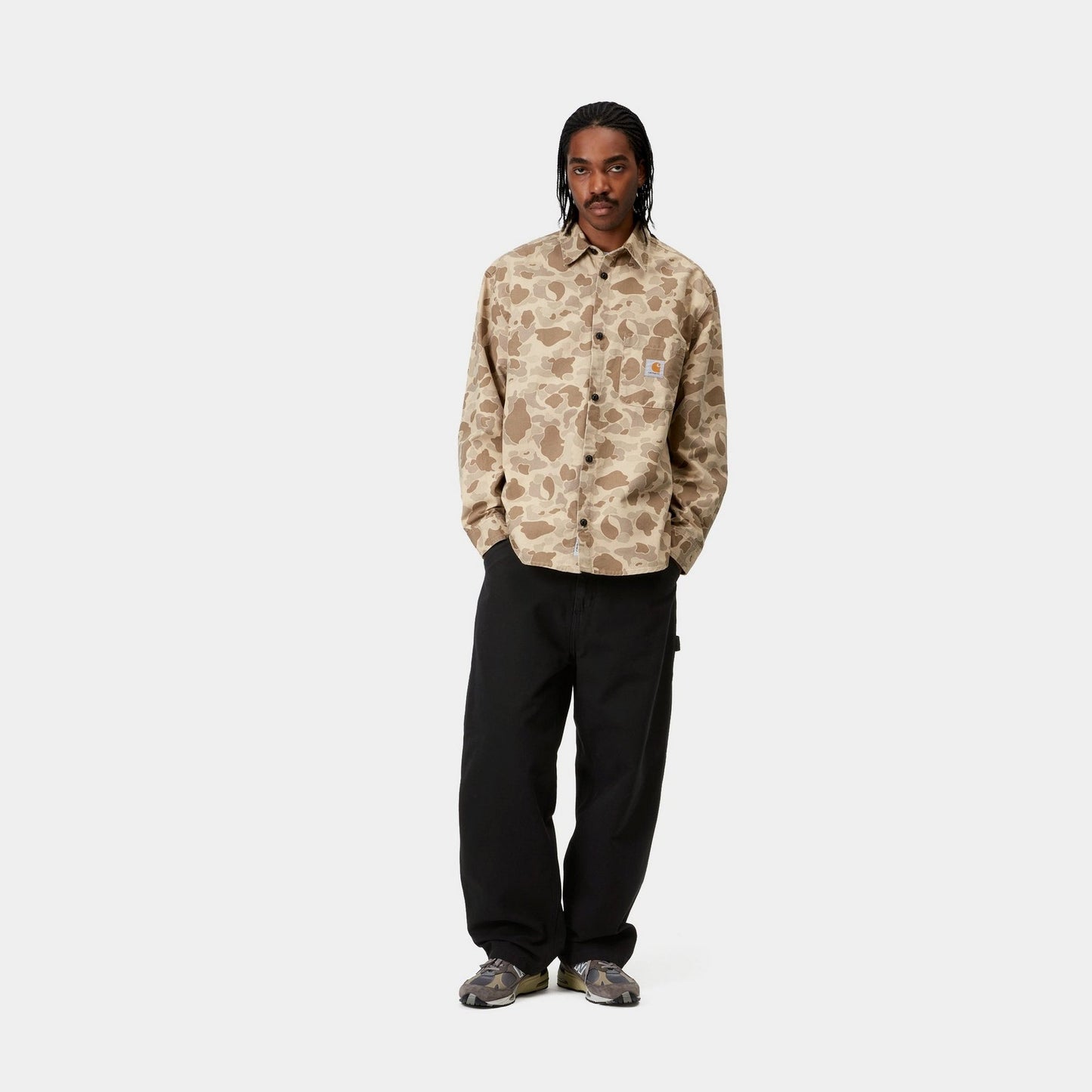 OG Single Knee Pant - Canvas | Black (stone washed)