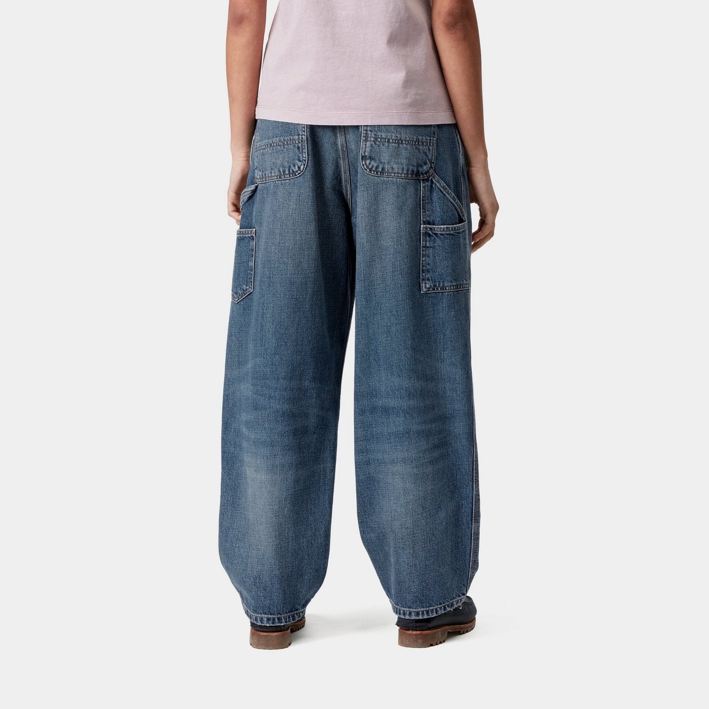 Women's Brandon Single Knee Pant | Blue (dark used wash)