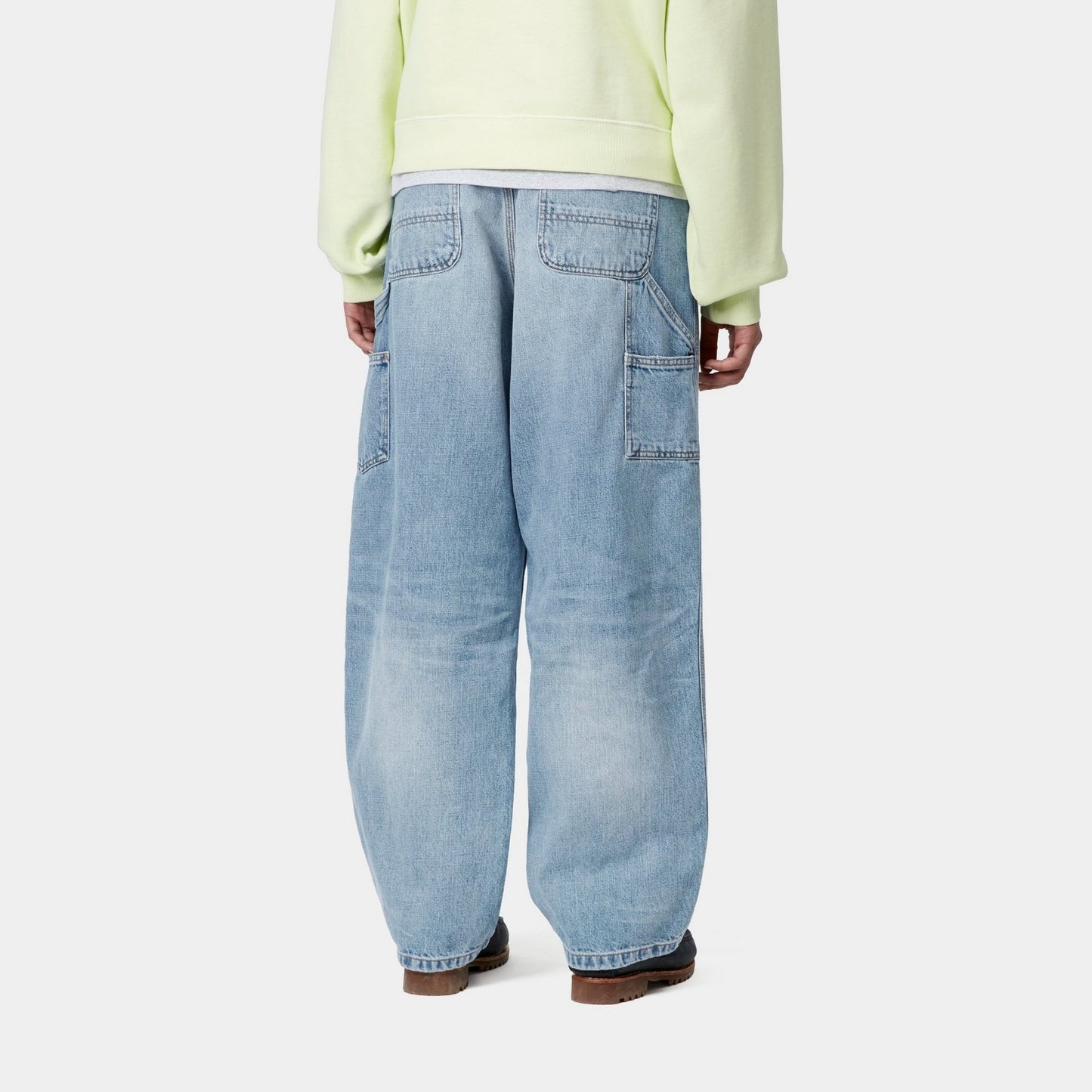 Women's Brandon Single Knee Pant | Blue (burst washed)