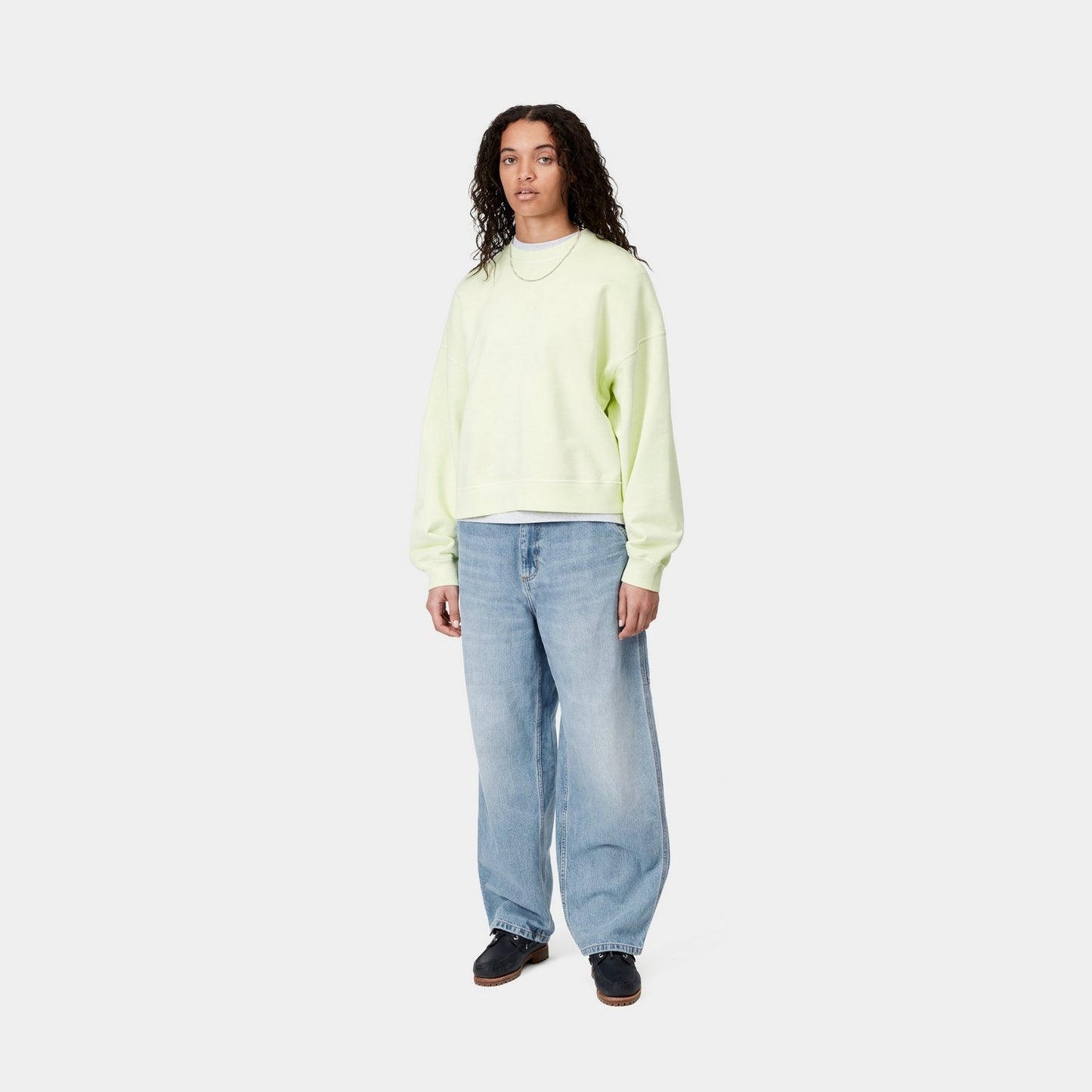 Women's Brandon Single Knee Pant | Blue (burst washed)