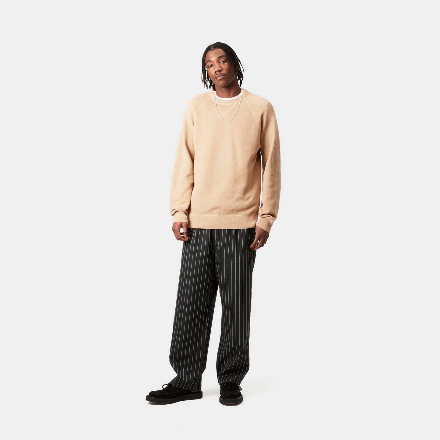 Seaton Pant | Black / Wax Seaton Stripe