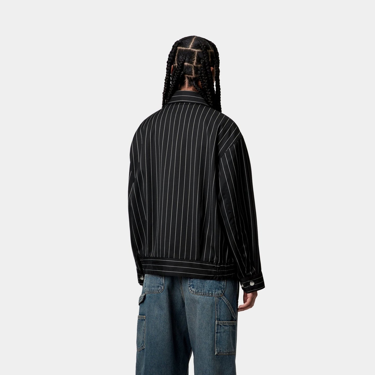 Women's Seaton Stripe Jacket | Black / Wax