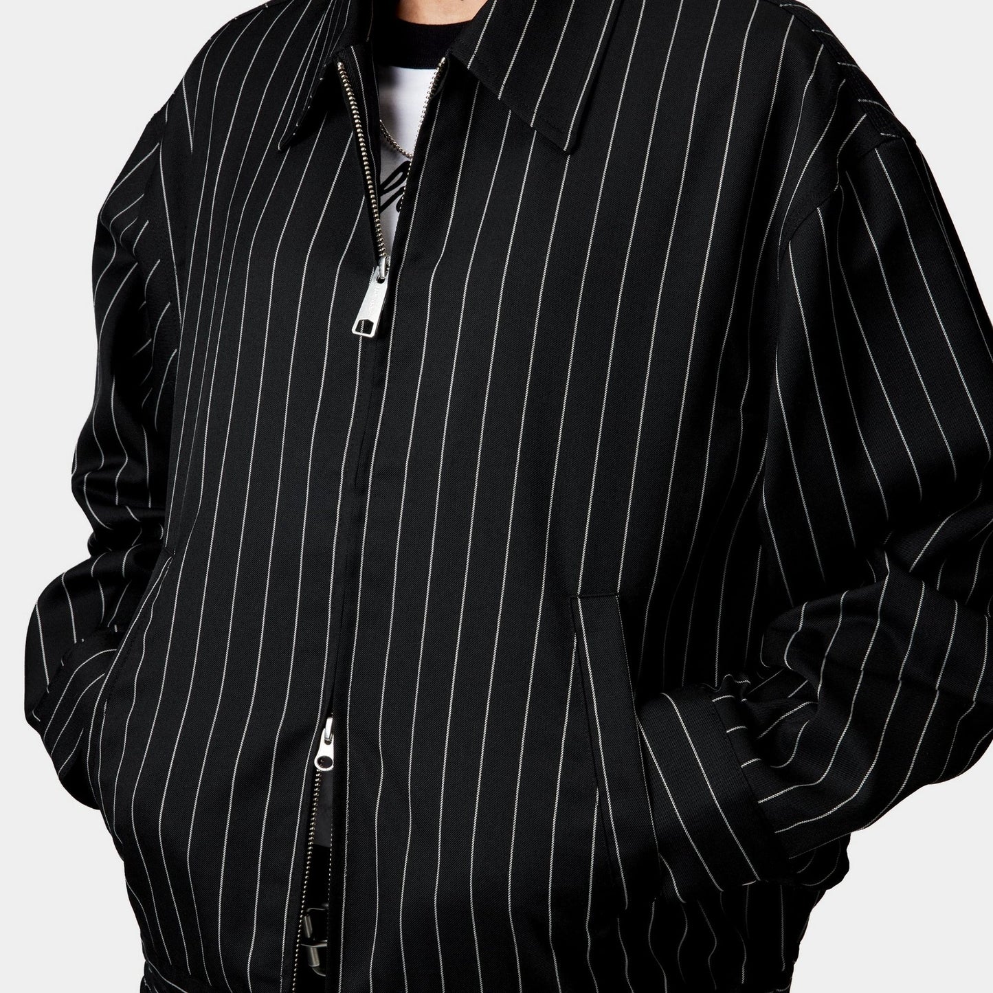 Women's Seaton Stripe Jacket | Black / Wax