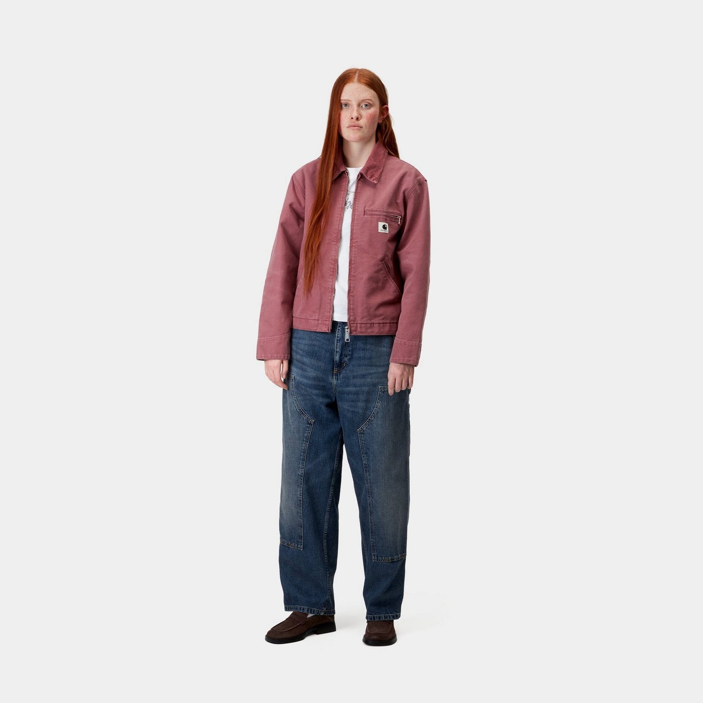 Women's Brandon Double Knee Pant | Blue (dark used wash)