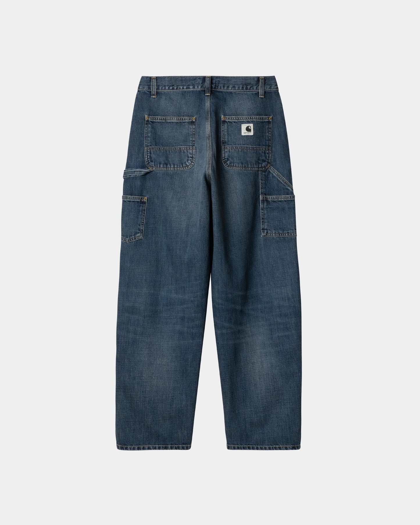 Women's Brandon Double Knee Pant | Blue (dark used wash)