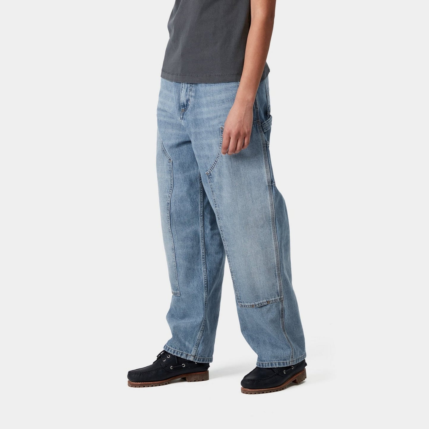 Women's Brandon Double Knee Pant | Blue (burst washed)