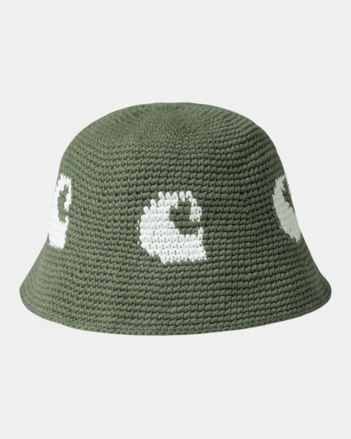Cane Hat | Dollar Green / White