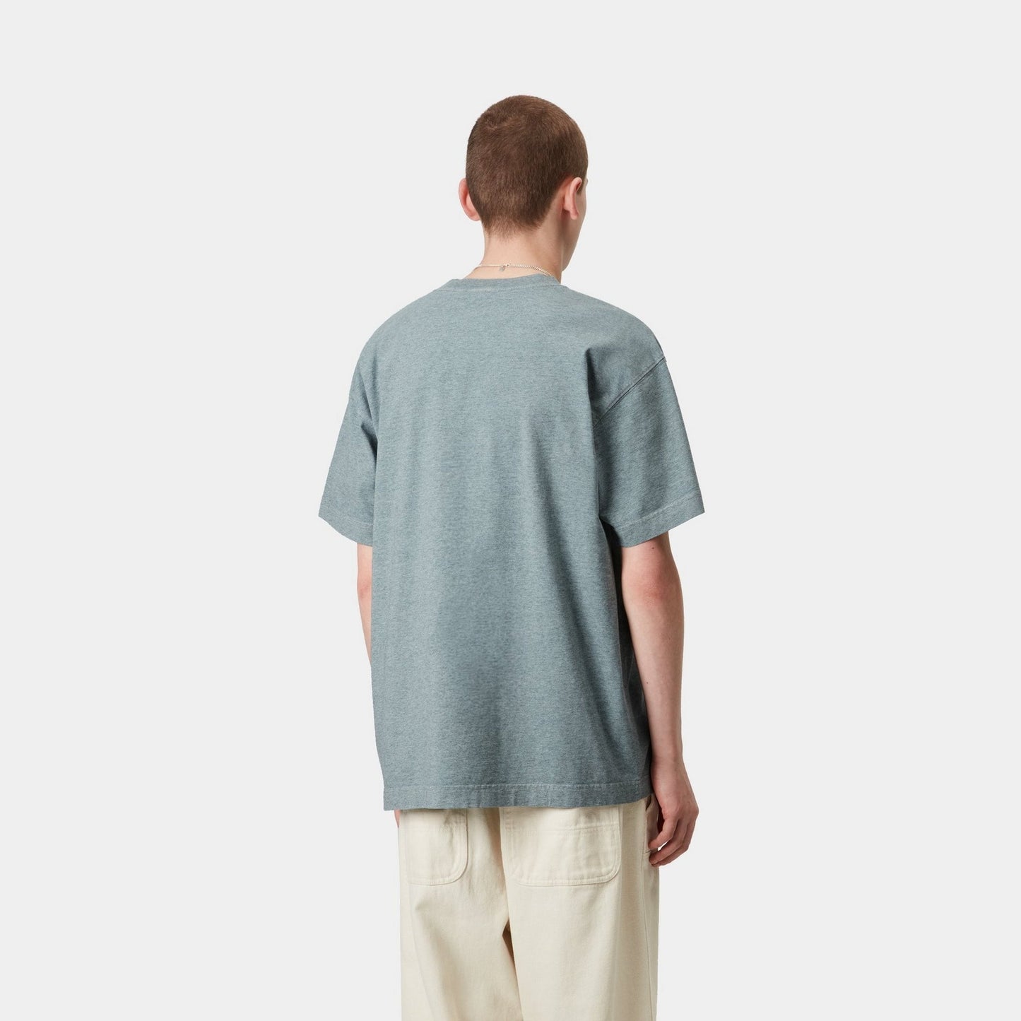 Caspian T-Shirt | Clay Blue Heather