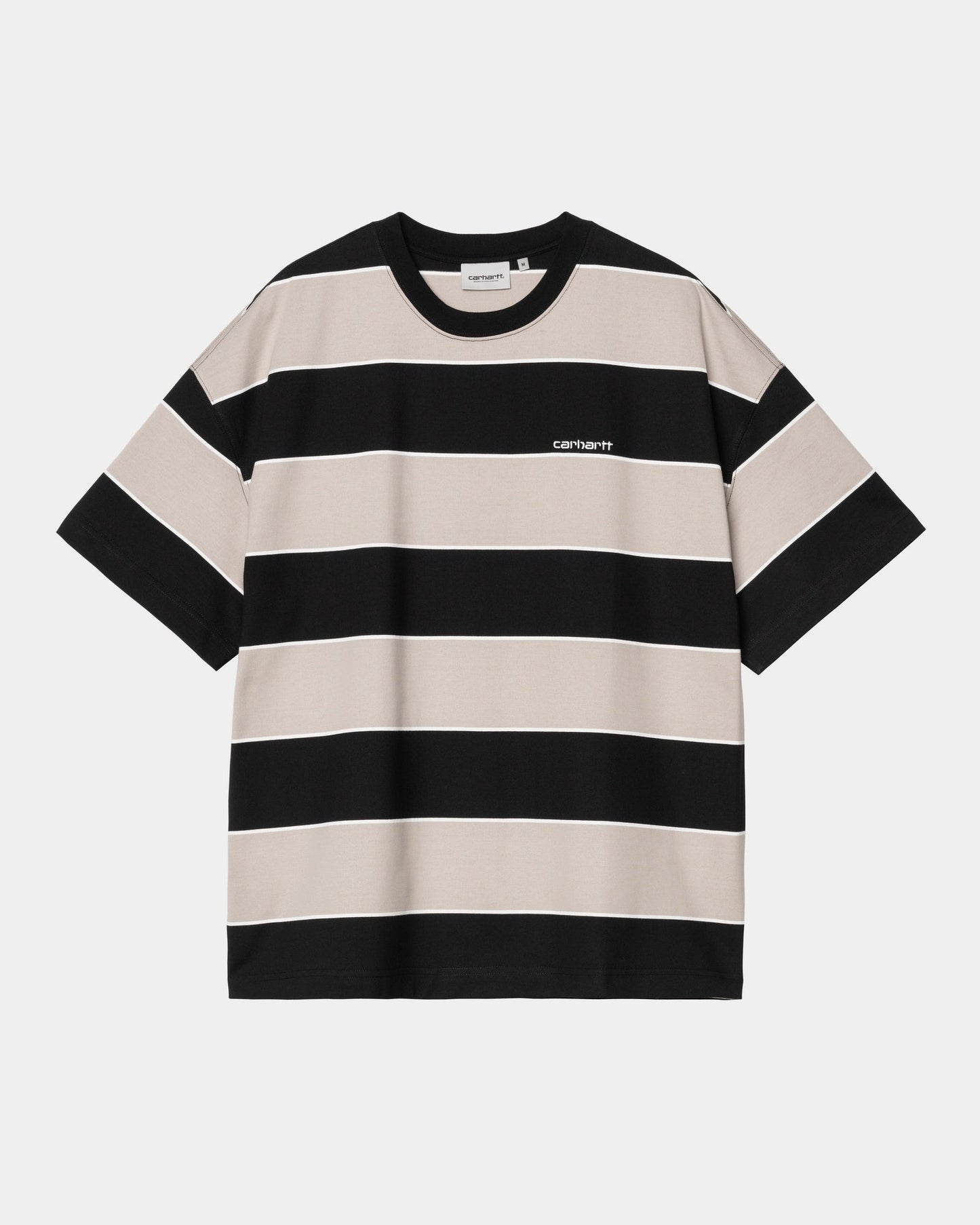 Quinby Stripe T-Shirt | Black