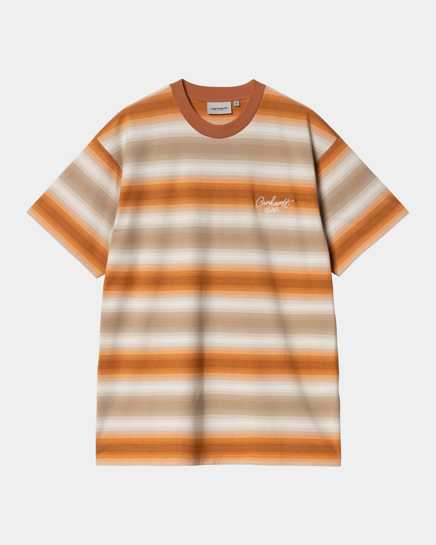 Dashner Stripe T-Shirt | Pumpkin