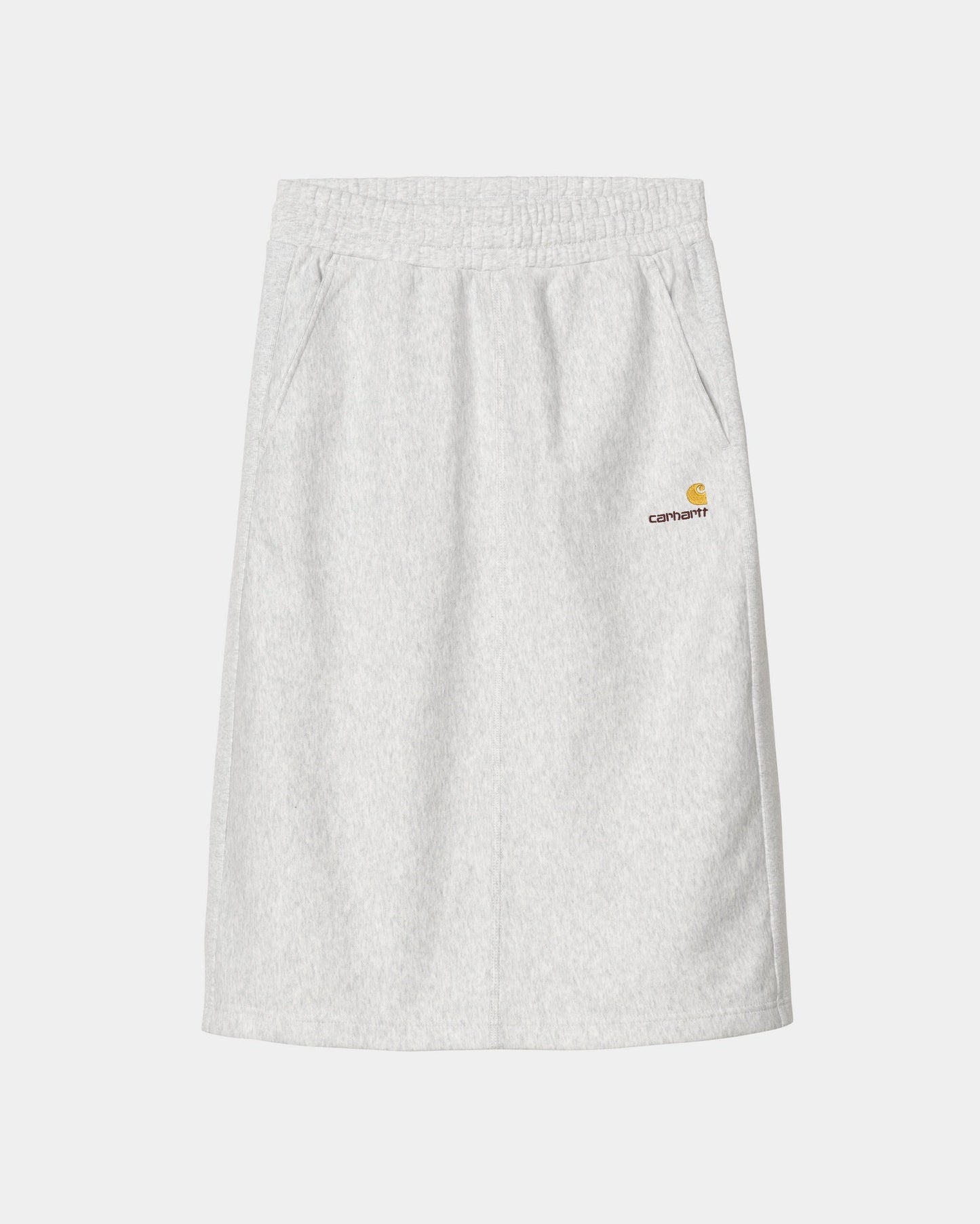 American Script Sweat Skirt | Ash Heather
