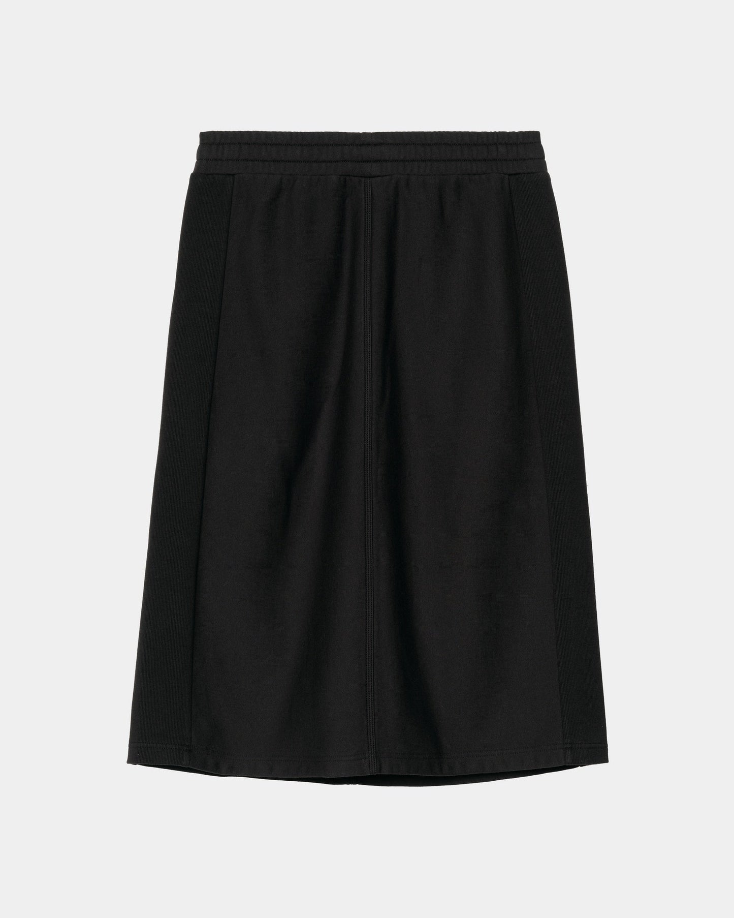 American Script Sweat Skirt | Black
