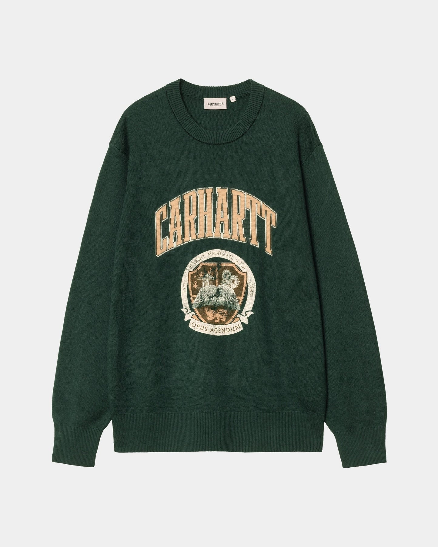 Library College Sweater | Conifer