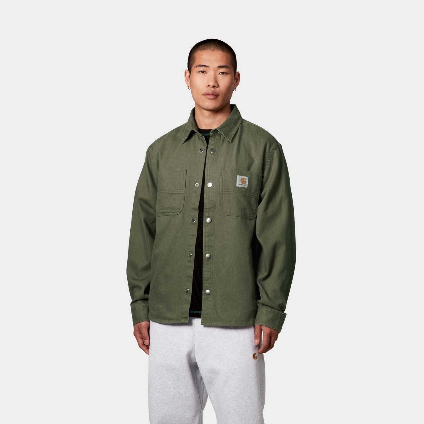Crawford Shirt Jacket | Dollar Green